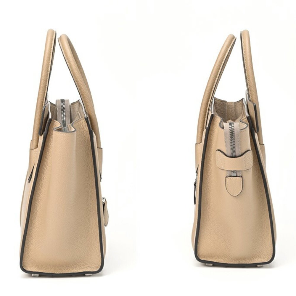 CELINE luggage micro beige handbag - Picture 3 of 10
